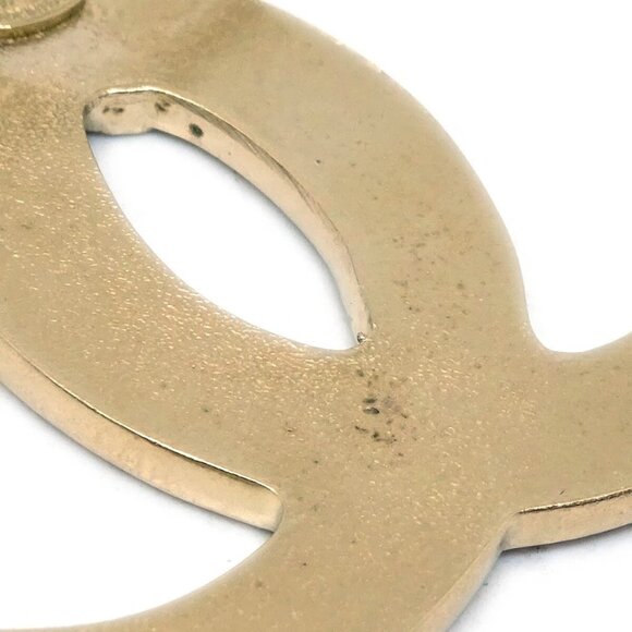 Chanel CC Brooch Pin Gold - Picture 4 of 8